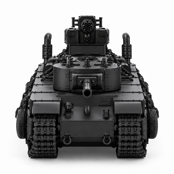 SSMODEL 1/72 1/144 WW2 Cyberpunk T-35 Tank & Kubelwagen Set Resin Model TSS1250