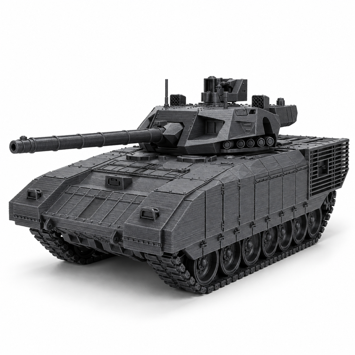 SSMODEL 1/72 1/144 Multi Scale T14 Armata russia Tank Resin Model Kit TSS0727 — detail view 11