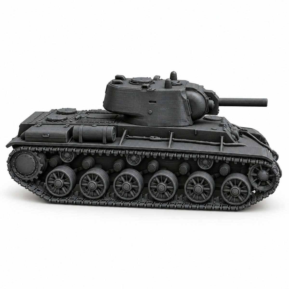 SSMODEL 1/72 1/144 Multi Scale KV-8 Soviet Flamethrower Tank  MODEL TSS0130 — detail view 3