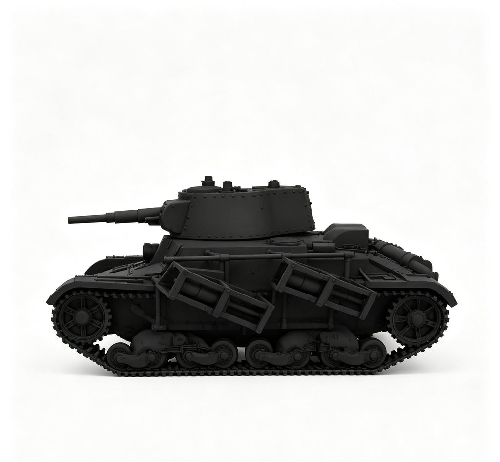 SSMODEL 1/72 1/144 Multi Scale mit Wurfrahmen German light tank MODEL TSS0319