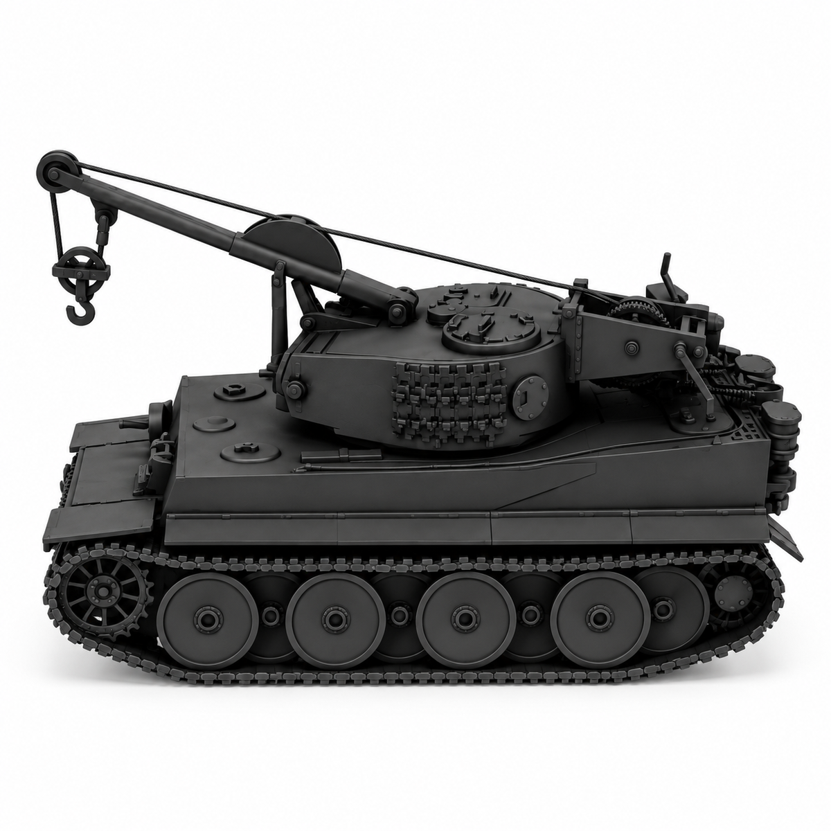 SSMODEL 1/72 1/144 Multi Scale Ladungsleger Tiger Sd.Kfz.185 Resin Model TSS0767 — detail view 5