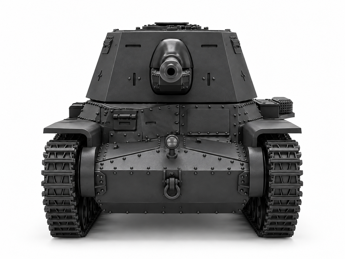 SSMODEL 1/72 1/144 Type 3 Ho-Ni III Self-propelled gun Tank Resin MODEL TSS1394 — detail view 5