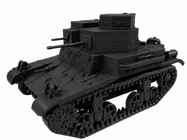 SSMODEL 1/72 1/144 Multi Scale Light M2A3 US Interwar WW2 Tank MODEL kit TSS1129