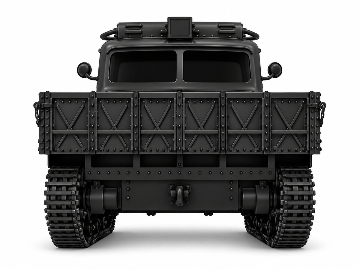 SSMODEL 1/72 1/144 Multi Scale Tractor RENAULT 36R France WW2 Tank MODEL TSS1110 — detail view 4