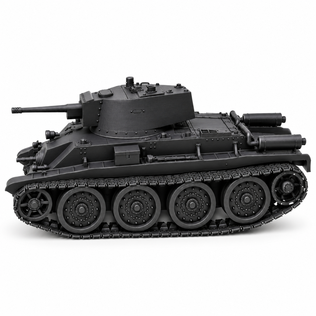 SSMODEL 1/72 1/144 Multi Scale 14TP tank Resin MODEL kit TSS0314
