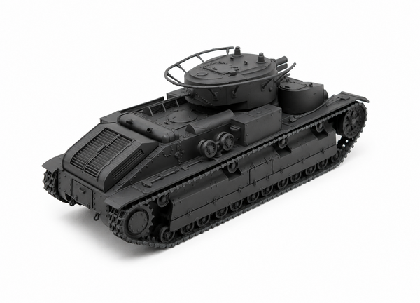 SSMODEL 1/72 1/144 Multi Scale Medium tank T-28А USSR WW2 Tank MODEL kit TSS1316