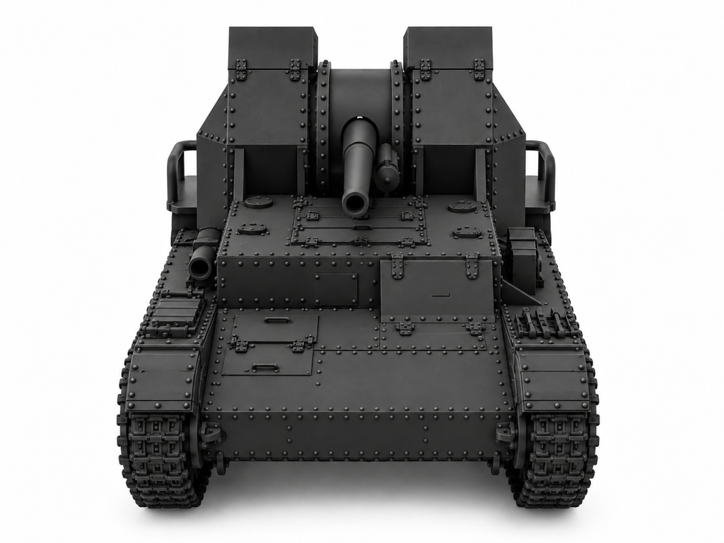 SSMODEL 1/72 1/144 Multi Scale SU-5 tank Resin Model Kit TSS0080