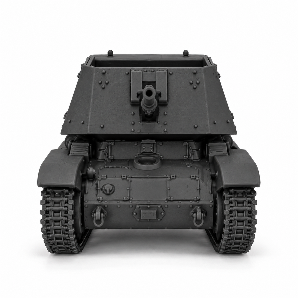 SSMODEL 1/72 1/144 Panzerjager 35R with 4.7cm Pak anti-tank Resin MODEL TSS1516