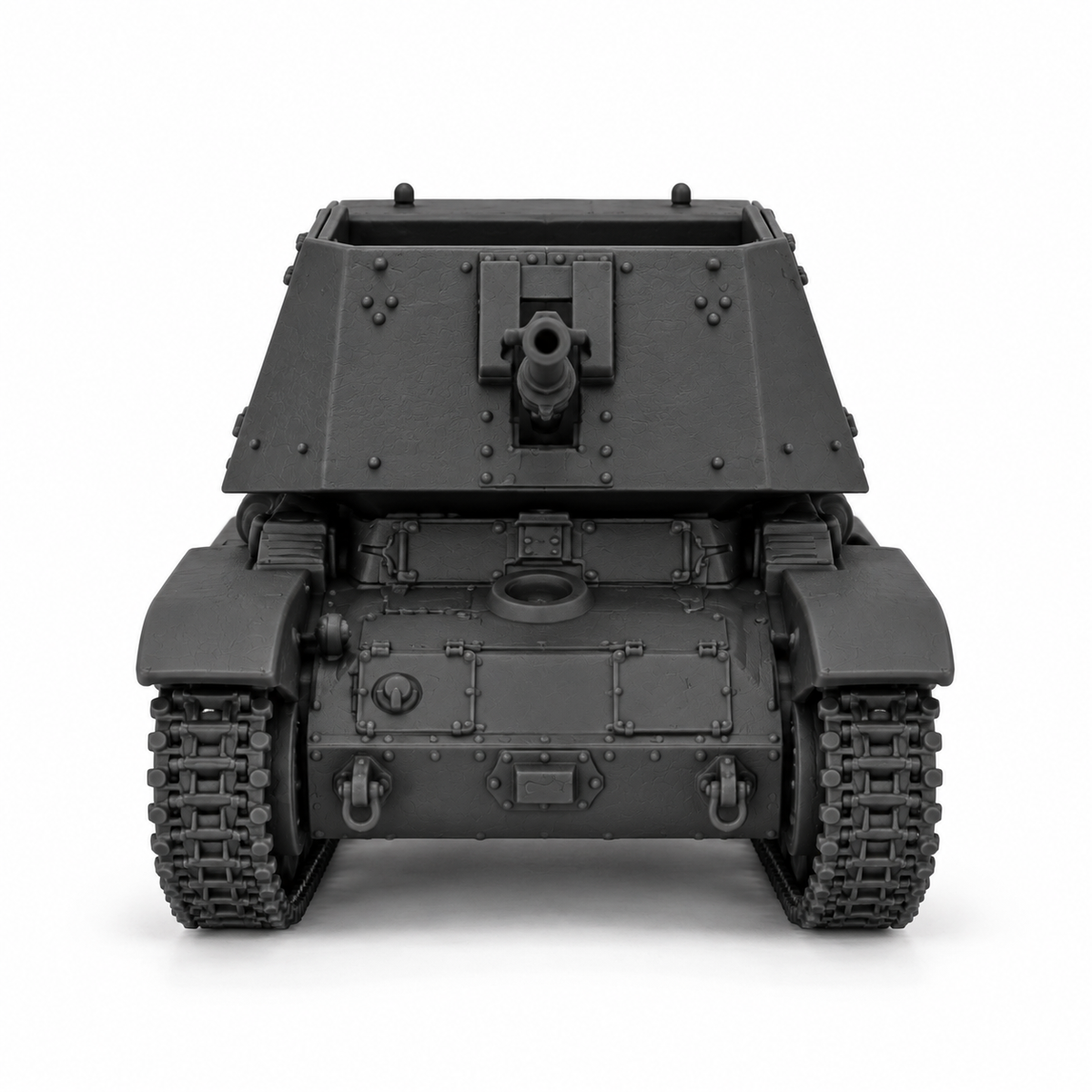 SSMODEL 1/72 1/144 Panzerjager 35R with 4.7cm Pak anti-tank Resin MODEL TSS1516 — detail view 2