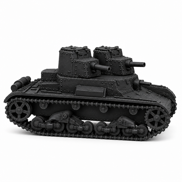 SSMODEL 1/72 1/144 Multi Scale T-26 mod. 1931 tank Resin Model Kit TSS0088
