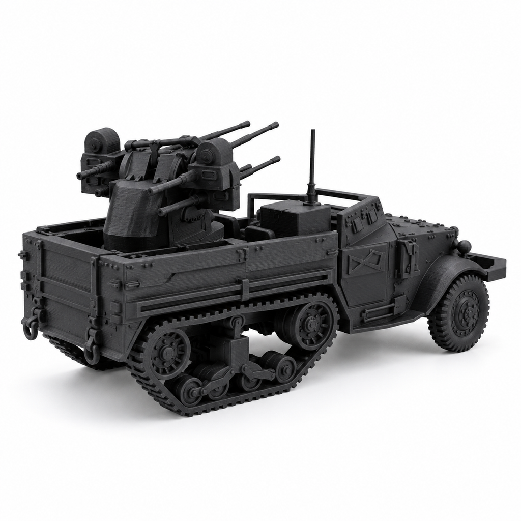 SSMODEL 1/72 1/144 Multi-Scale M17 MGMC US WW2 end-Lease Resin Model Kit TSS0877