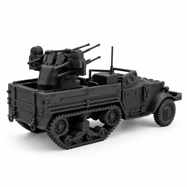 SSMODEL 1/72 1/144 Multi-Scale M17 MGMC US WW2 end-Lease Resin Model Kit TSS0877