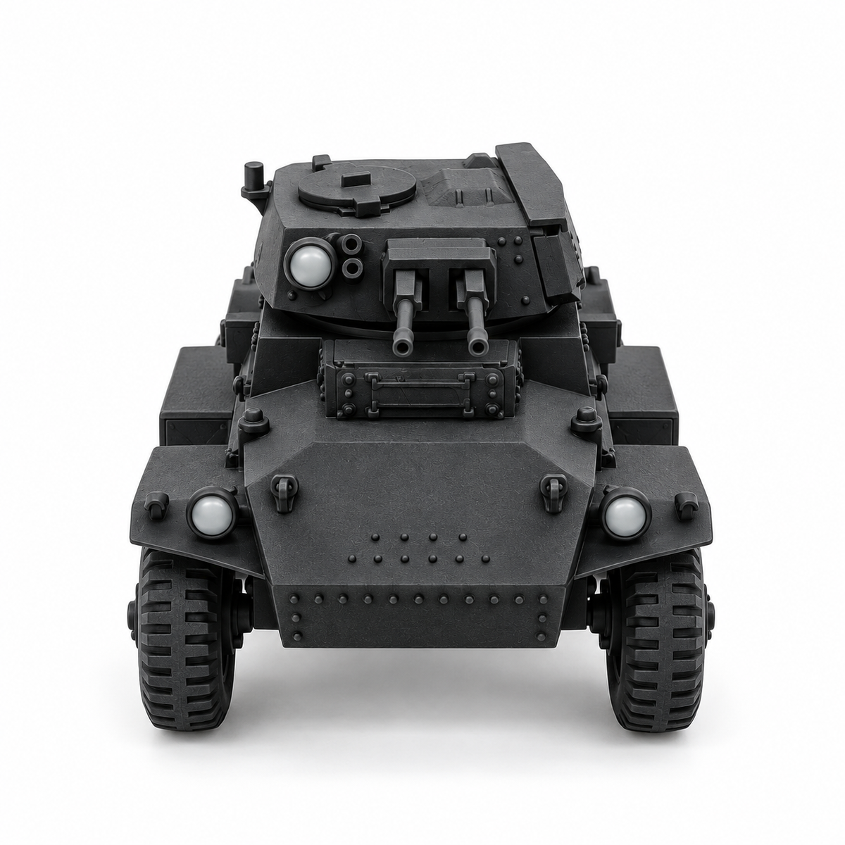 SSMODEL 1/72 1/144 Multi-Scale WWII UK Armoured Car Mk.I Resin Model Kit TSS1254 — detail view 2