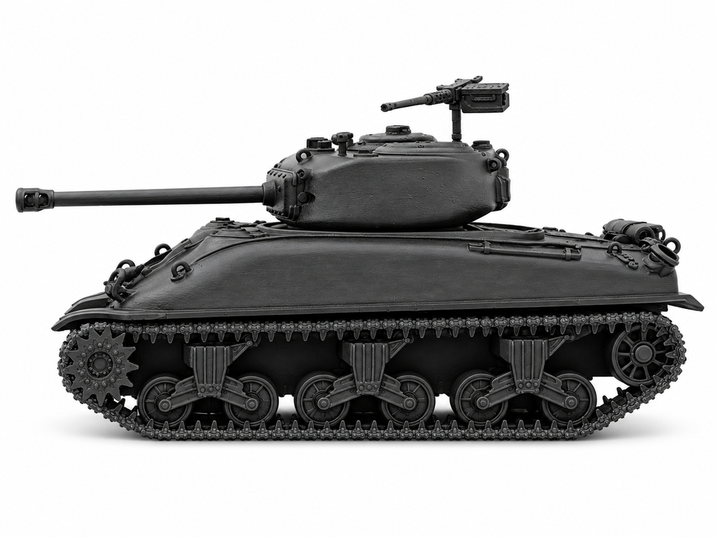 SSMODEL 1/72 1/144 Sherman M4A1 76mm cast hull US WW2 Tank MODEL kit TSS1138