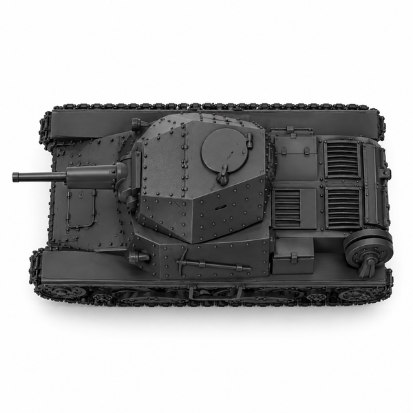 SSMODEL 1/72 1/144 Multi Scale Carro Portamunizioni L40 Tank Resin MODEL TSS0788
