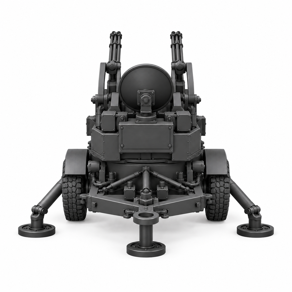 SSMODEL 1/72 1/144 Multi Scale M167 Vulcan Air Defense System VADS Model TSS0429
