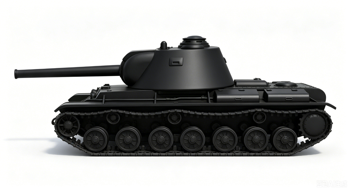 SSMODEL 1/72 1/144 Multi Scale KV-3 Soviet experimental heavy tank MODEL TSS0143 — detail view 4