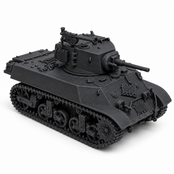 SSMODEL 1/72 1/144 Multi-Scale M3A3 US WWII Light Tank Resin MODEL KIT TSS0201