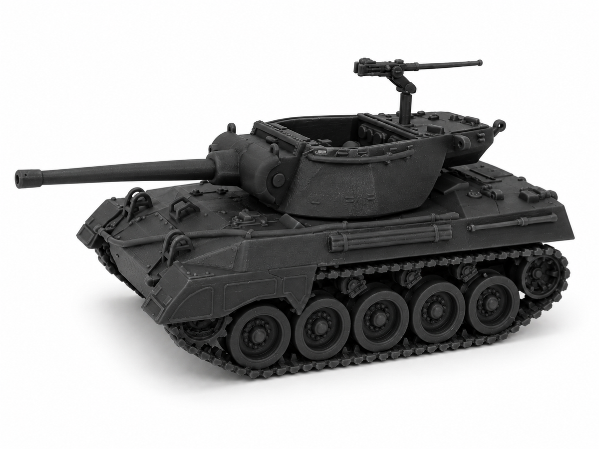 SSMODEL 1/72 1/144 Multi Scale M18 90mm GMC Super Hellcat US WW2 MODEL TSS0630 — detail view 6