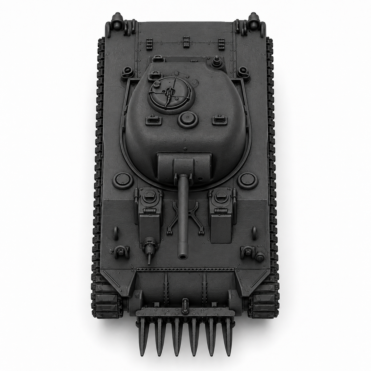 SSMODEL 1/72 1/144 Multi Scale Sherman Rhinoceros tank US WW2 Tank MODEL TSS1340 — detail view 2