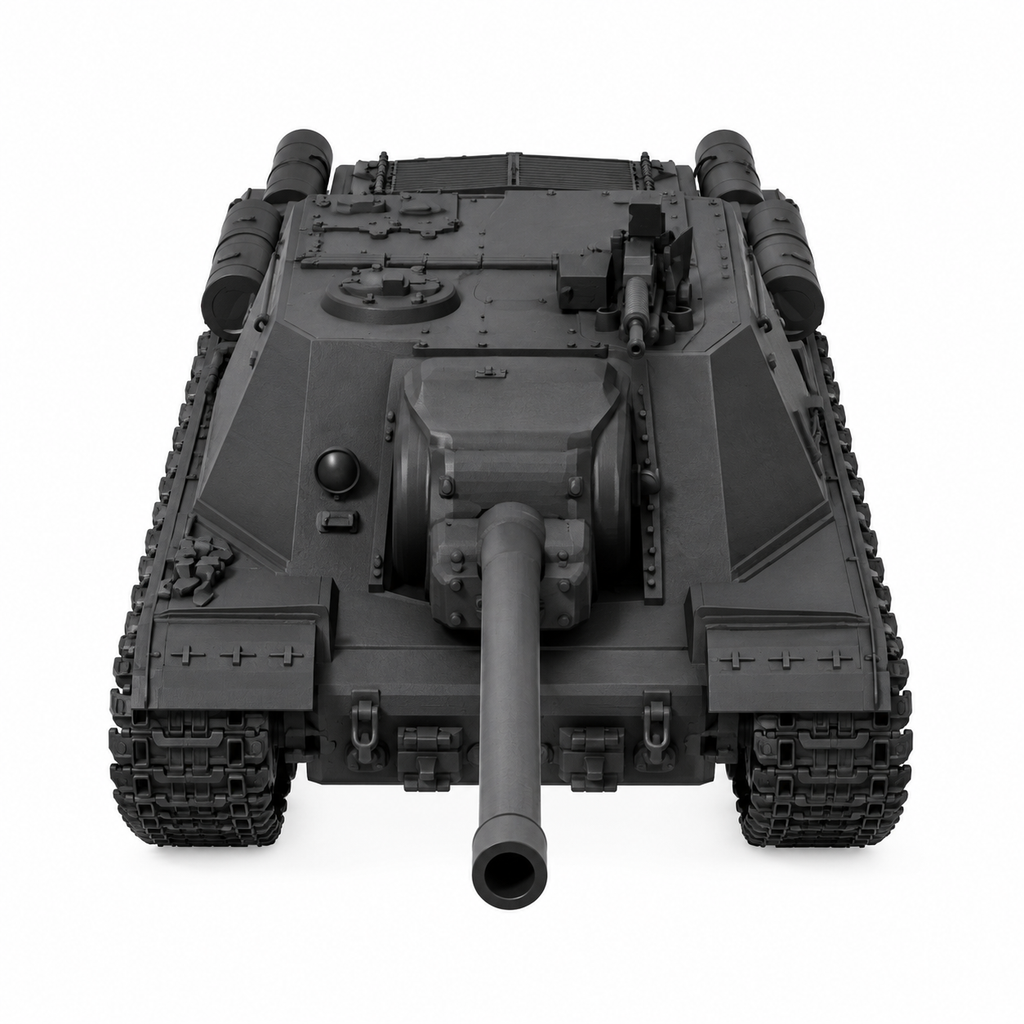 SSMODEL 1/72 1/144 Multi Scale ISU-122 Tank Resin MODEL kit TSS0033
