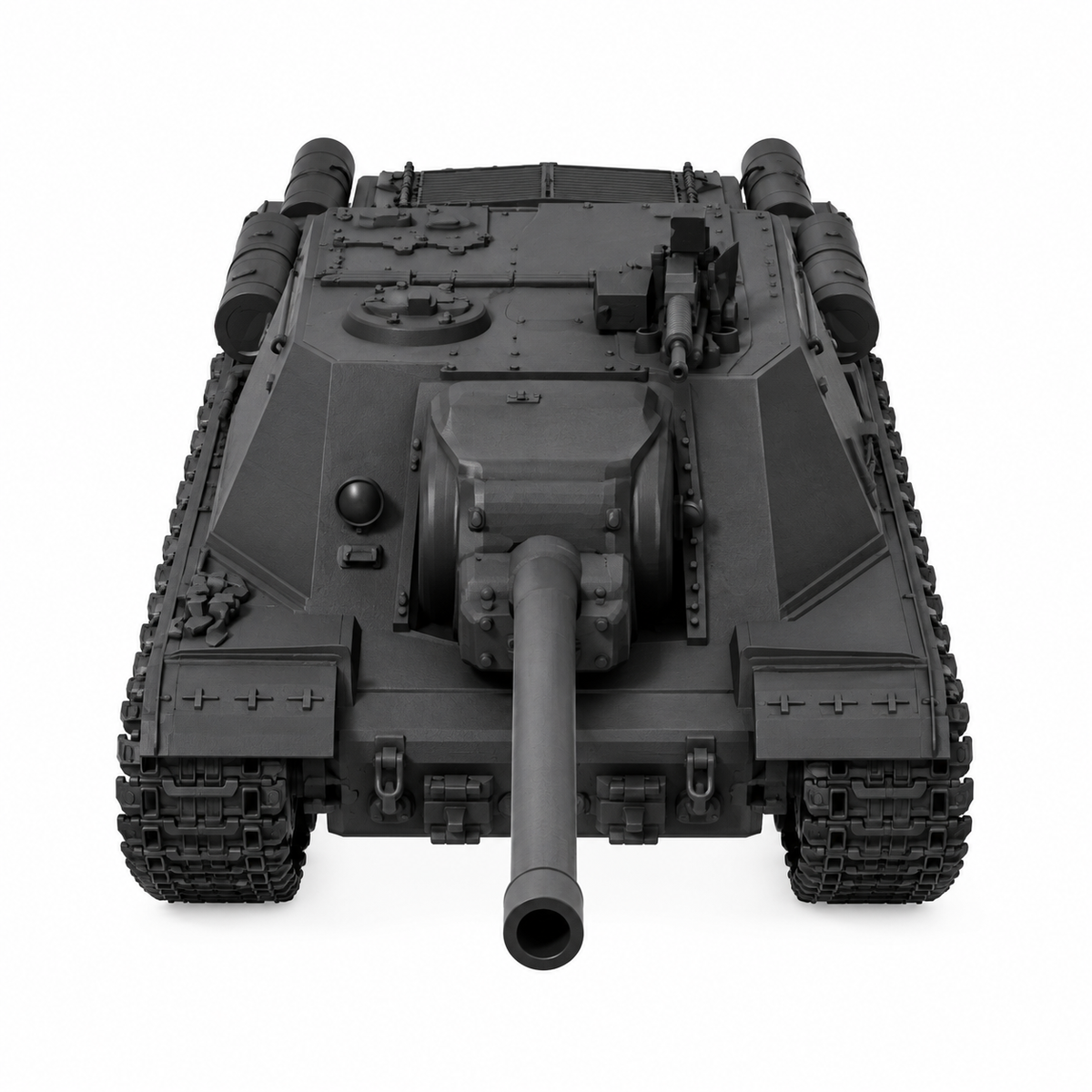 SSMODEL 1/72 1/144 Multi Scale ISU-122 Tank Resin MODEL kit TSS0033 — detail view 2