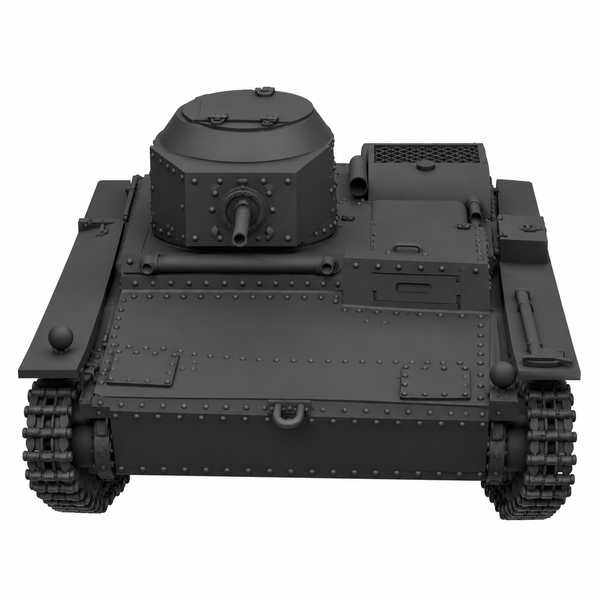 SSMODEL 1/72 1/144 Multi Scale T-38 Soviet Light Amphibious Tank MODEL TSS0015