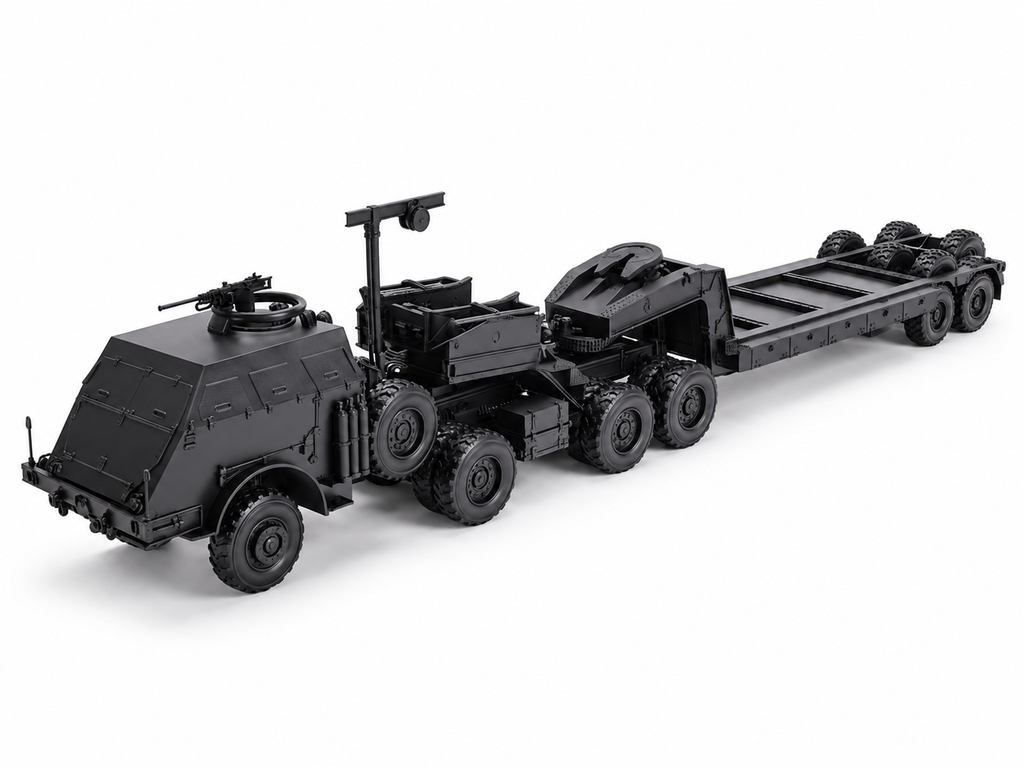 SSMODEL 1/32 1/35 1/48 1/64 M25 M26 Tank Transporter M15 Trailer Model TSS1299