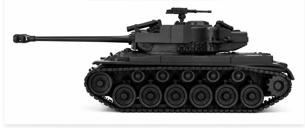SSMODEL 1/72 1/144 Multi Scale Super Pershing T26E4 US Tank MODEL TSS1365 — scale model kit