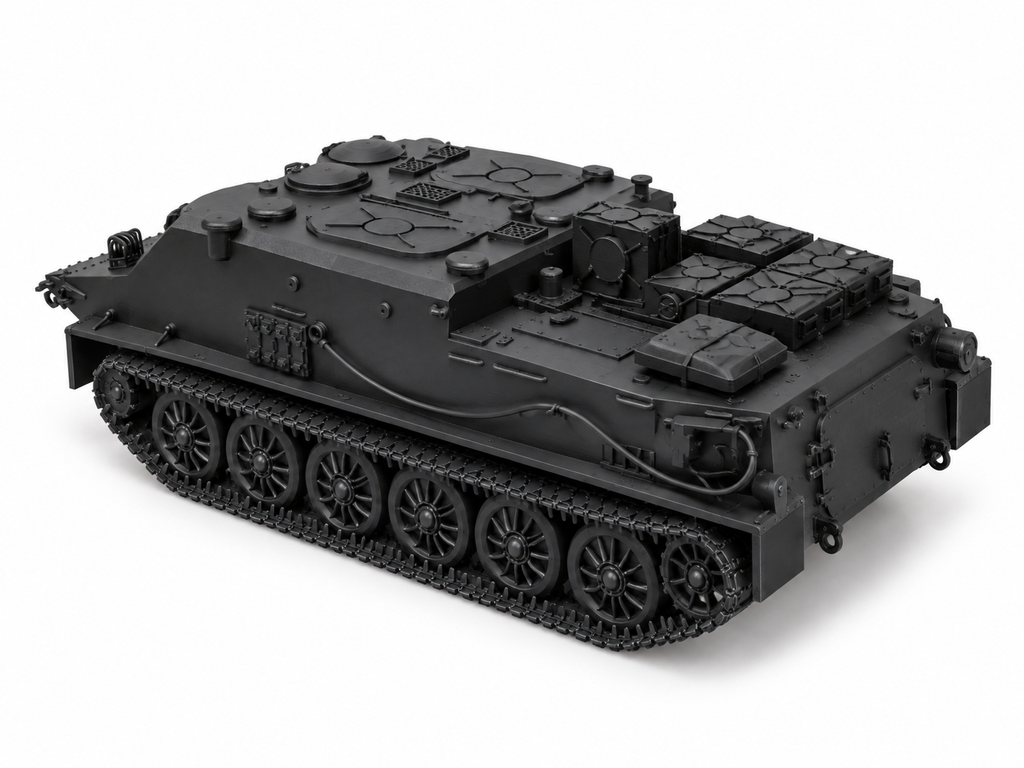 SSMODEL 1/72 1/144 BTR-50PU Soviet coldwar command vehicle Resin Model TSS0288