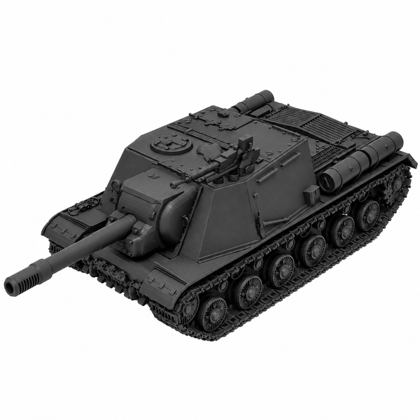 SSMODEL 1/72 1/144 Multi Scale ISU-152 Tank Resin MODEL kit TSS0034