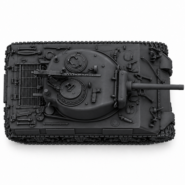 SSMODEL 1/72 1/144 Multi-Scale M4A2 (76)W US WWII medium tank MODEL KIT TSS0210