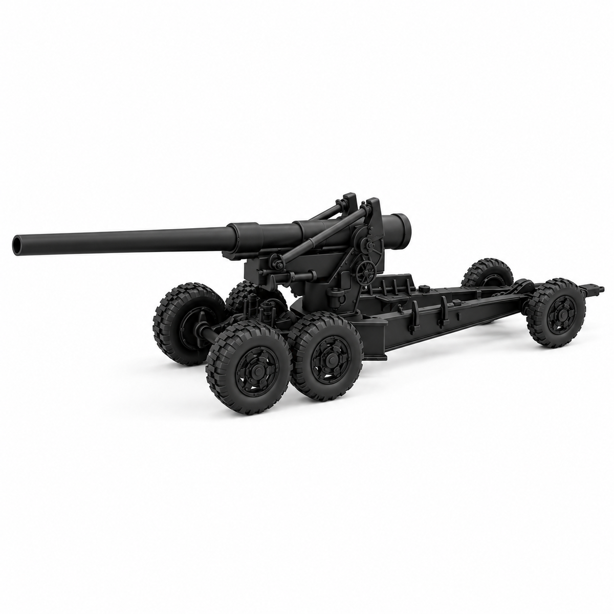 SSMODEL 1/72 1/144 Multi Scale 155mm M1 Long Tom USA Resin MODEL KIT TSS1433 — detail view 14