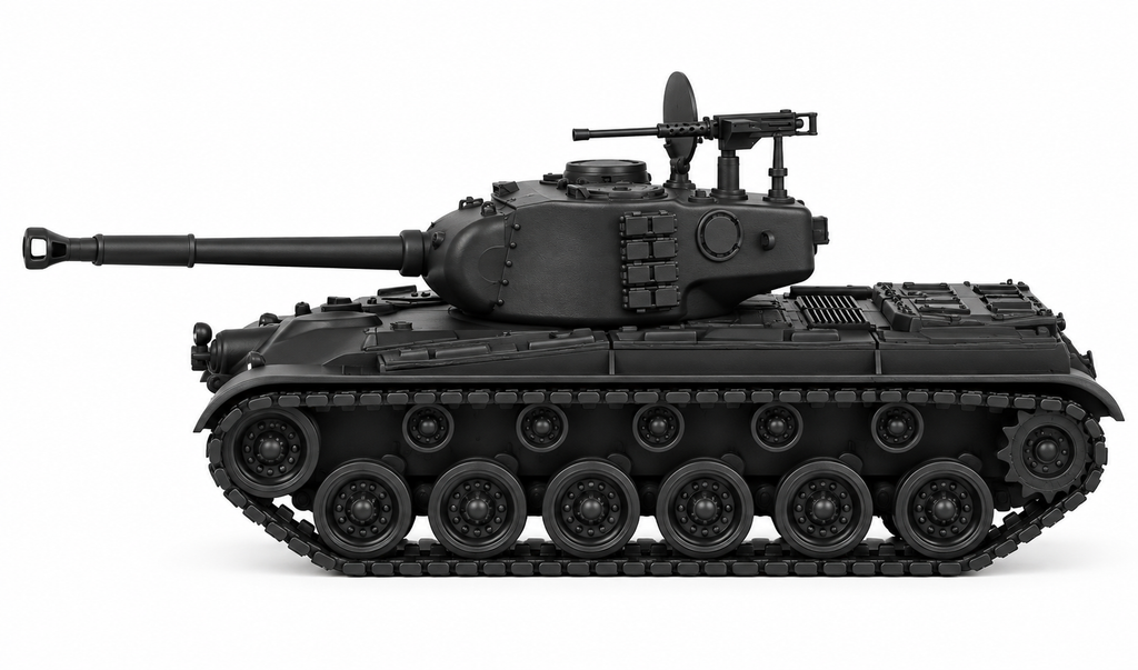 SSMODEL 1/72 1/144 Multi Scale Medium M46 Patton Tank MODEL TSS1175