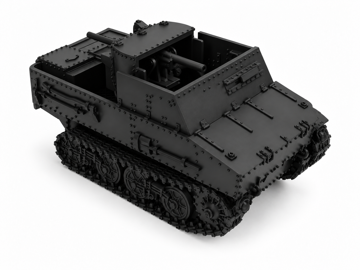 SSMODEL 1/72 1/144 Multi Scale hunter T13 B1 Tank MODEL kit TSS1377 — detail view 4