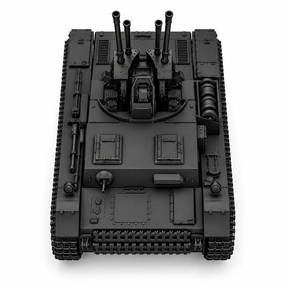 SSMODEL 1/72 1/144 Multi Scale Field Modified Flakpanzer IV Tank MODEL TSS1498 — detail view 4