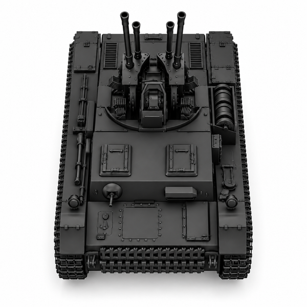 SSMODEL 1/72 1/144 Multi Scale Field Modified Flakpanzer IV Tank MODEL TSS1498