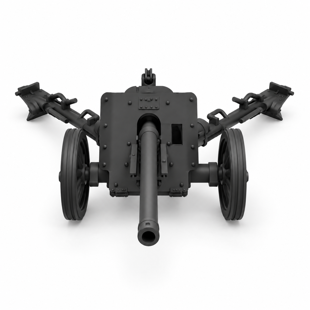 SSMODEL 1/72 1/144 Cannone 75/39 medium anti-tank Italy Resin MODEL KIT TSS1475 — detail view 2