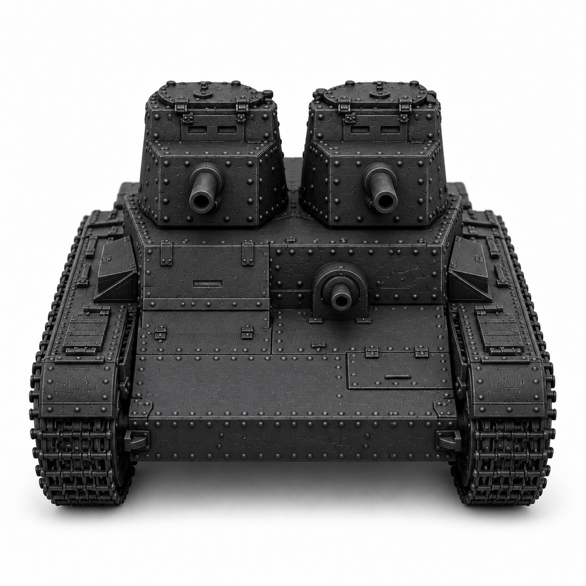 SSMODEL 1/72 1/144 Multi Scale T-26 mod. 1931 tank Resin Model Kit TSS0088 — detail view 2