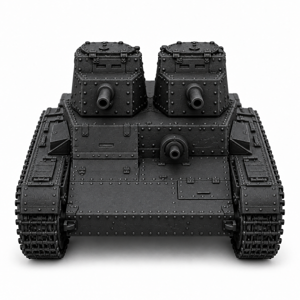 SSMODEL 1/72 1/144 Multi Scale T-26 mod. 1931 tank Resin Model Kit TSS0088