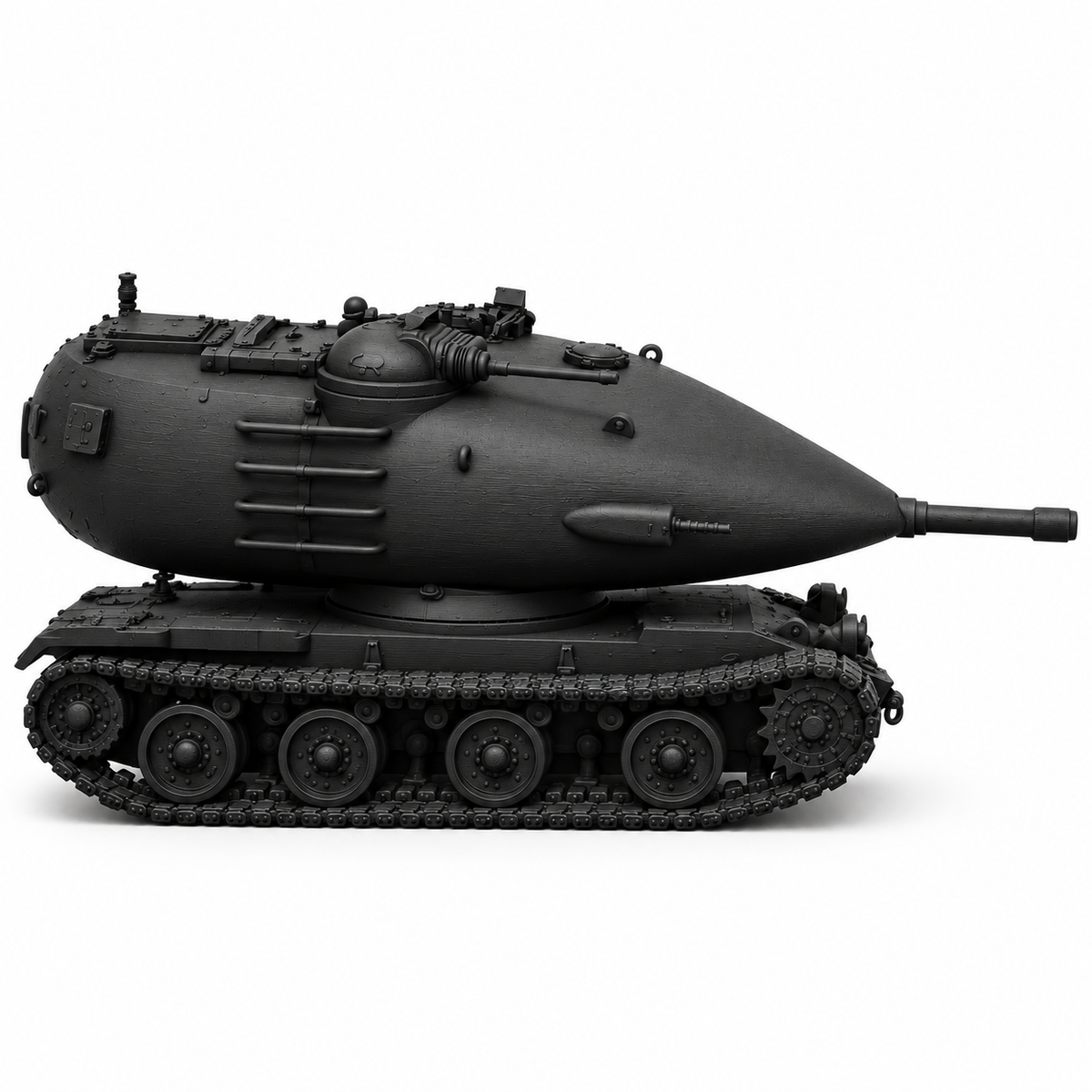 SSMODEL1/72 1/144  Multi-Scale TV-8 US Concept Tank Resin MODEL KIT TSS0226 — detail view 8