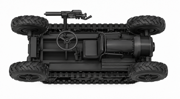 SSMODEL 1/72 1/144 Multi Scale ADMK Mulus Tankette Austria Tank MODEL TSS1149