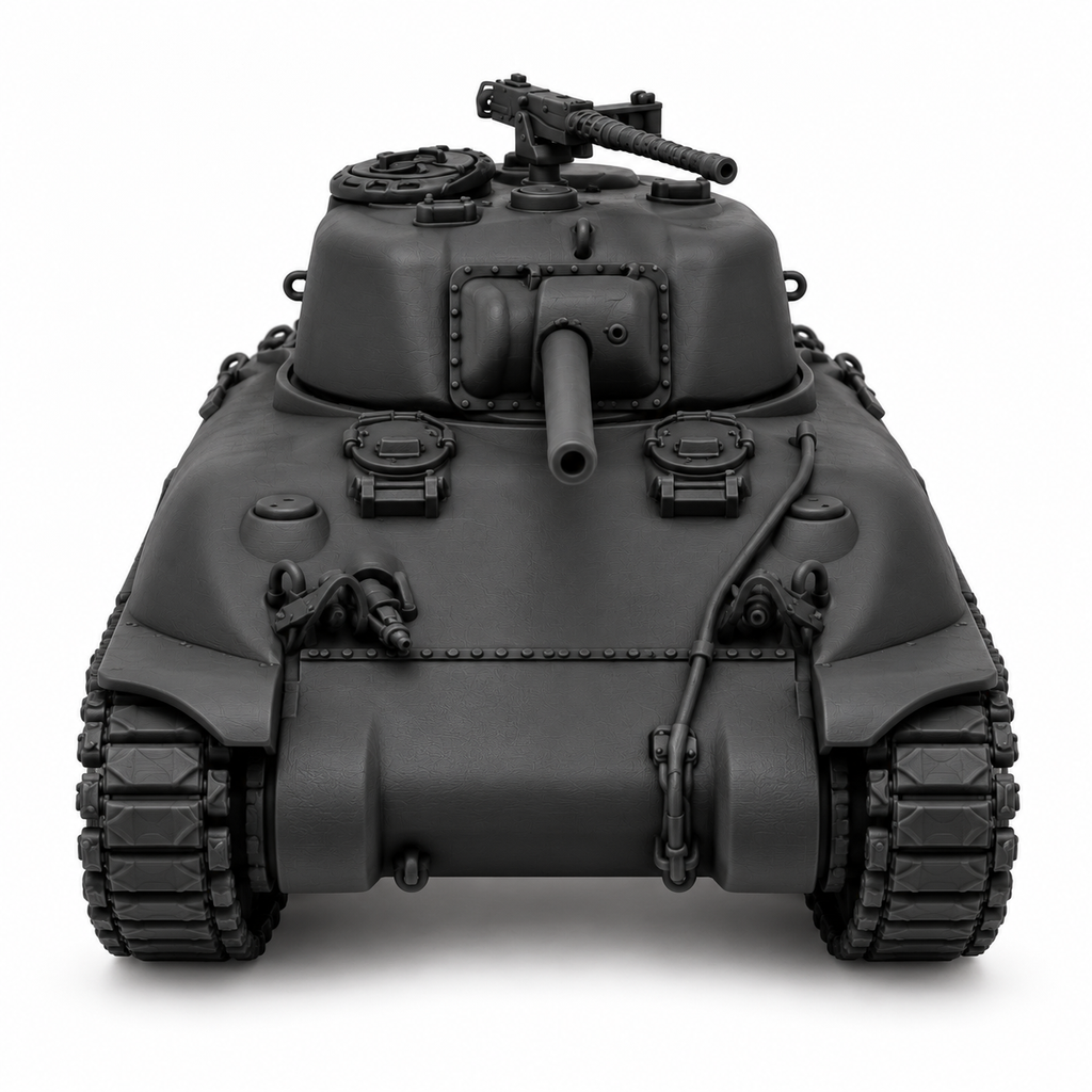 SSMODEL 1/72 1/144 Multi-Scale M4A1 Sherman Early US Medium Tank MODEL TSS0205