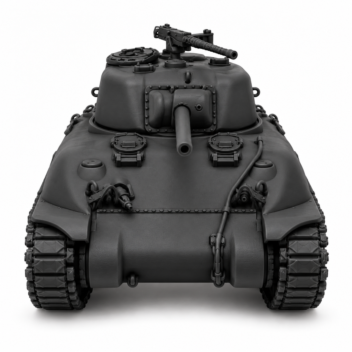 SSMODEL 1/72 1/144 Multi-Scale M4A1 Sherman Early US Medium Tank MODEL TSS0205 — detail view 3