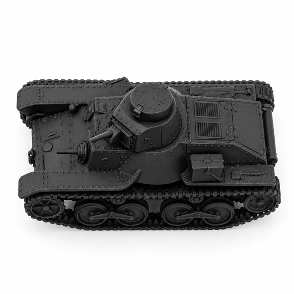 SSMODEL 1/72 1/144 Type 95 Ha-Go Light Tank 2 Crew Figures Resin Model TSS1297