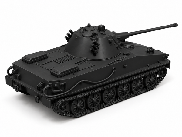 SSMODEL 1/72 1/144 PT-76-57 Russian experimental amphibious tank Model TSS0283