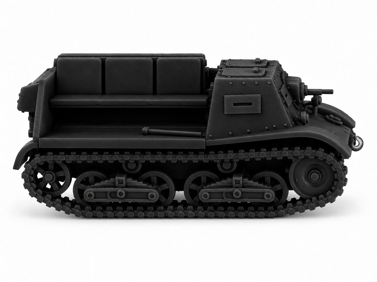 SSMODEL 1/72 1/144 T-20 Armored Tractor Komsomolets Tank Resin MODEL kit TSS1107 — detail view 5