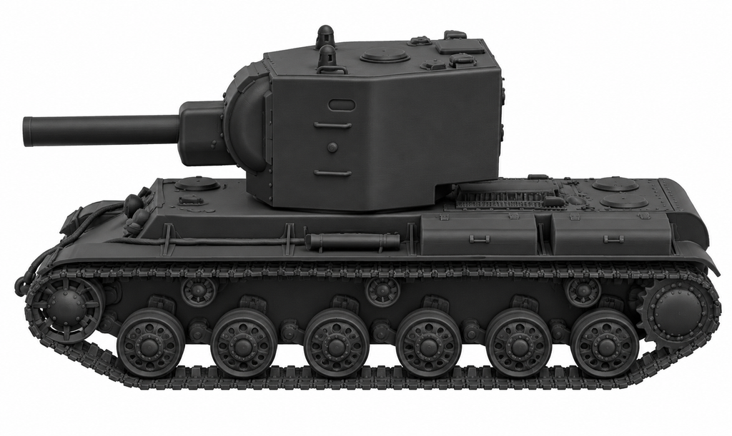 SSMODEL 1/72 1/144 Multi Scale KV-2 Soviet heavy tank resin MODEL kit TSS0137