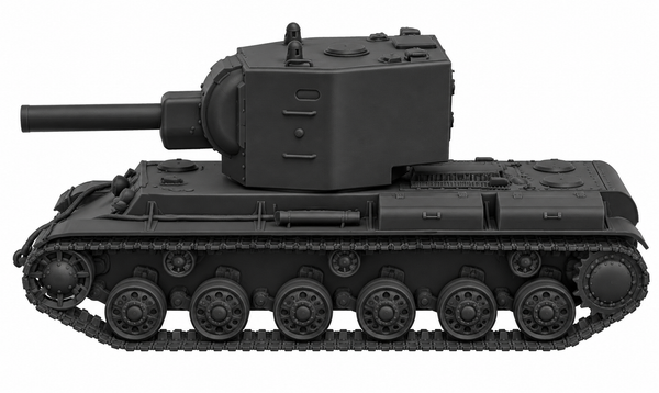 SSMODEL 1/72 1/144 Multi Scale KV-2 Soviet heavy tank resin MODEL kit TSS0137