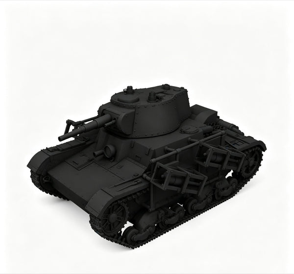 SSMODEL 1/72 1/144 Multi Scale mit Wurfrahmen German light tank MODEL TSS0319